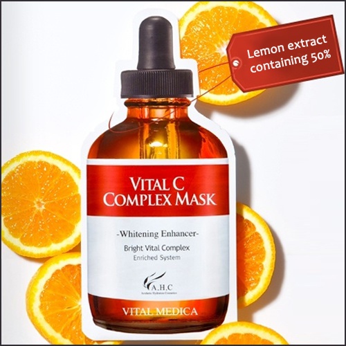 Bolehshop - Vital C Complex Mask Lemon Extract Containing 50%
