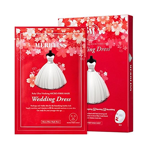 Bolehshop - MERBLISS Wedding Dress Ruby Sheet Mask