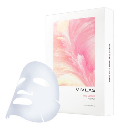 Bolehshop - VIVLAS The Lotus Pure Sheet Mask